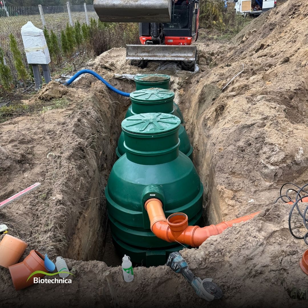 System Biosolid - ekologiczna oczyszczalnia ścieków dla domu w Radomiu